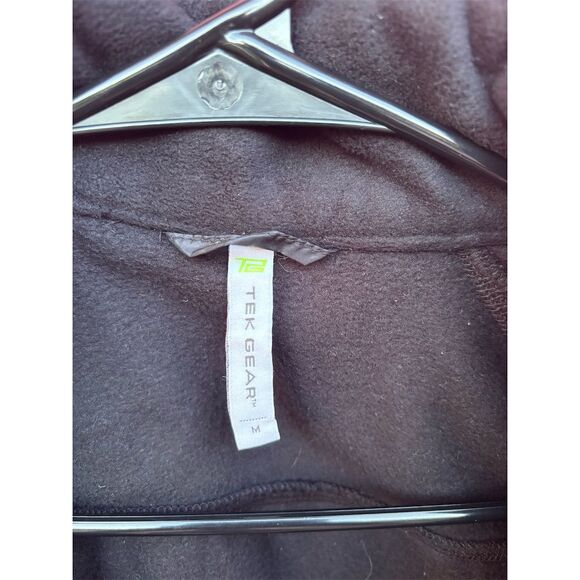 Tek Gear Windbreaker Jacket Black Size M Lightweight Casual - Picture 5 of 6